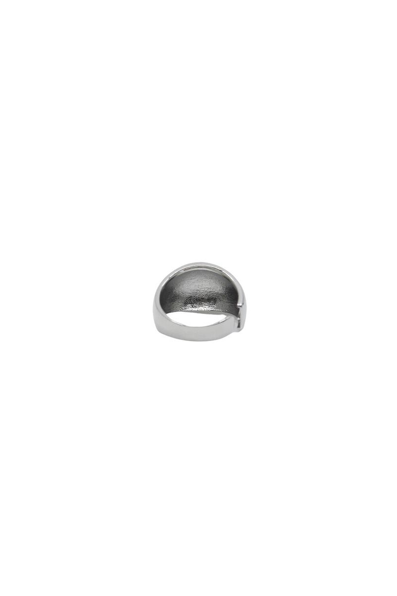 百合 Cloud ring 002 (Black/White)