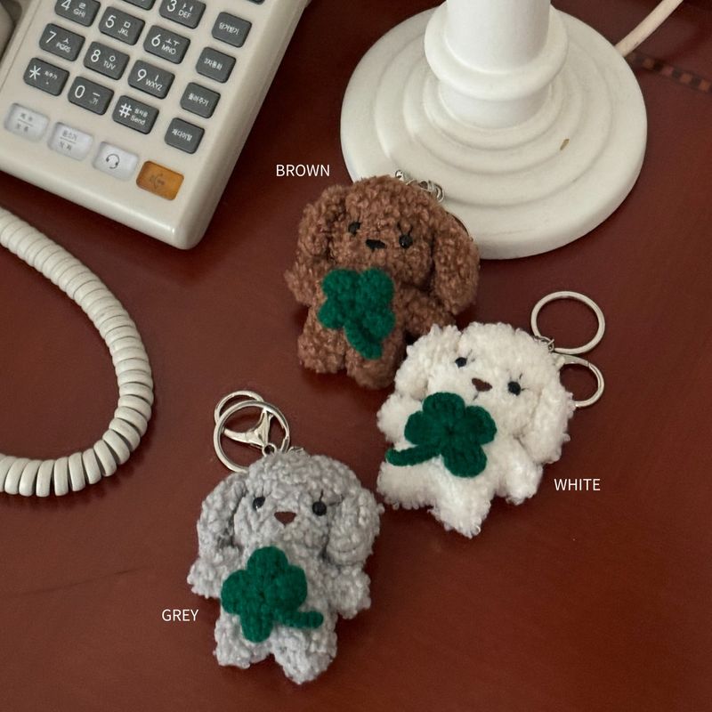 lucky clover keyring