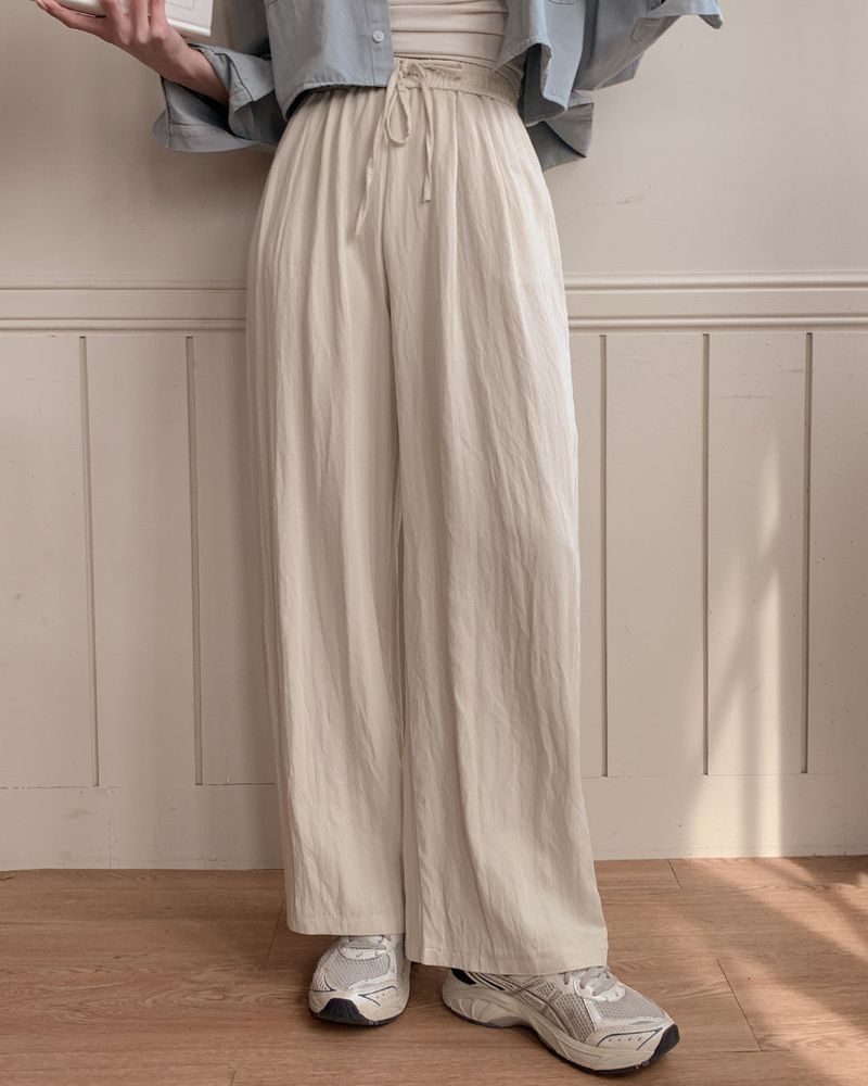 [MADE] Ipen banding wide pants