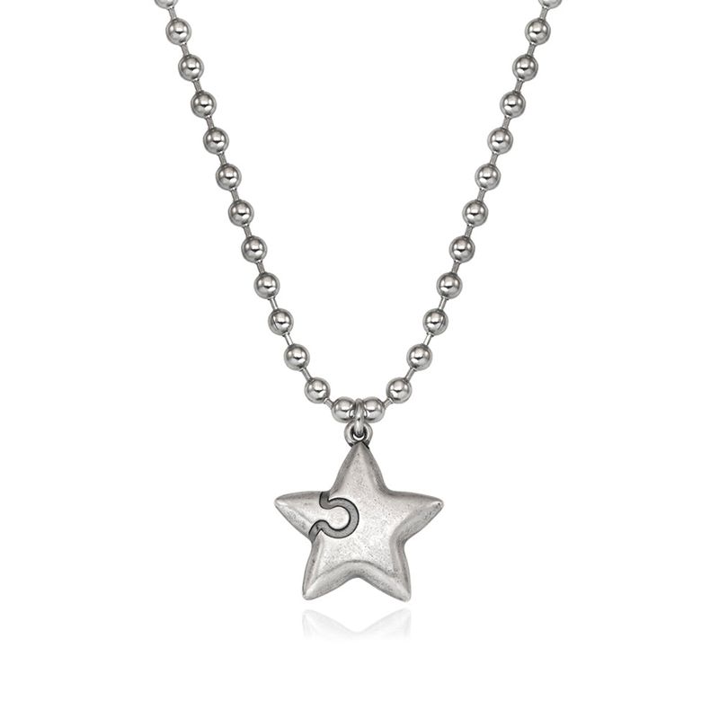 kiibi（キイビ）の「ヴィンテージスターシンボルネックレス シルバー（アクセサリー）」