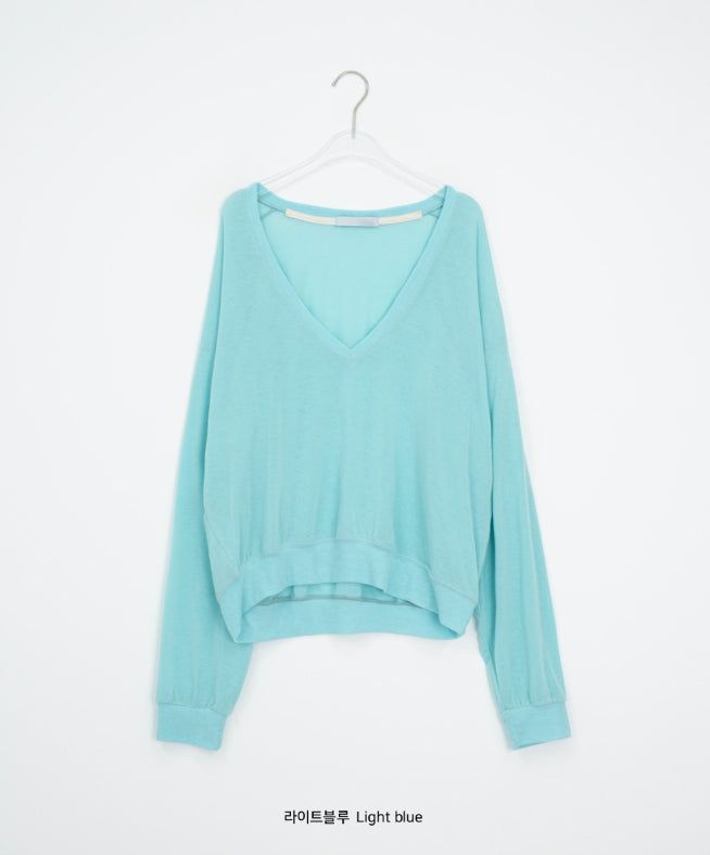 Tecto Summer V-Neck Loose-Fit Knit