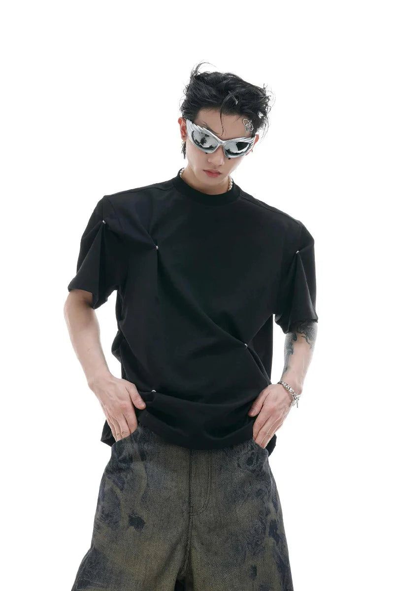 Wrinkled Boxy Fit Tee