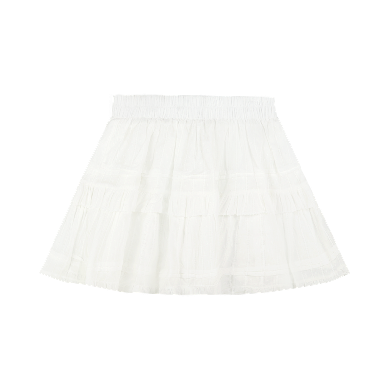 DOT FRILL SKIRT (2 COLORS)