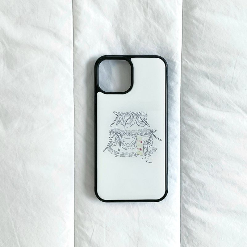 ROARUA(ロアルア)の「Fake cake case (white)(Smartphone Accessories)」