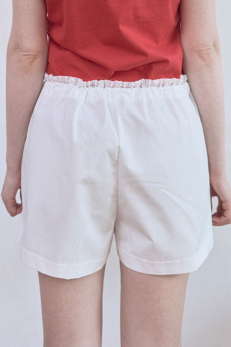 Secret Lace Pants [Ivory]