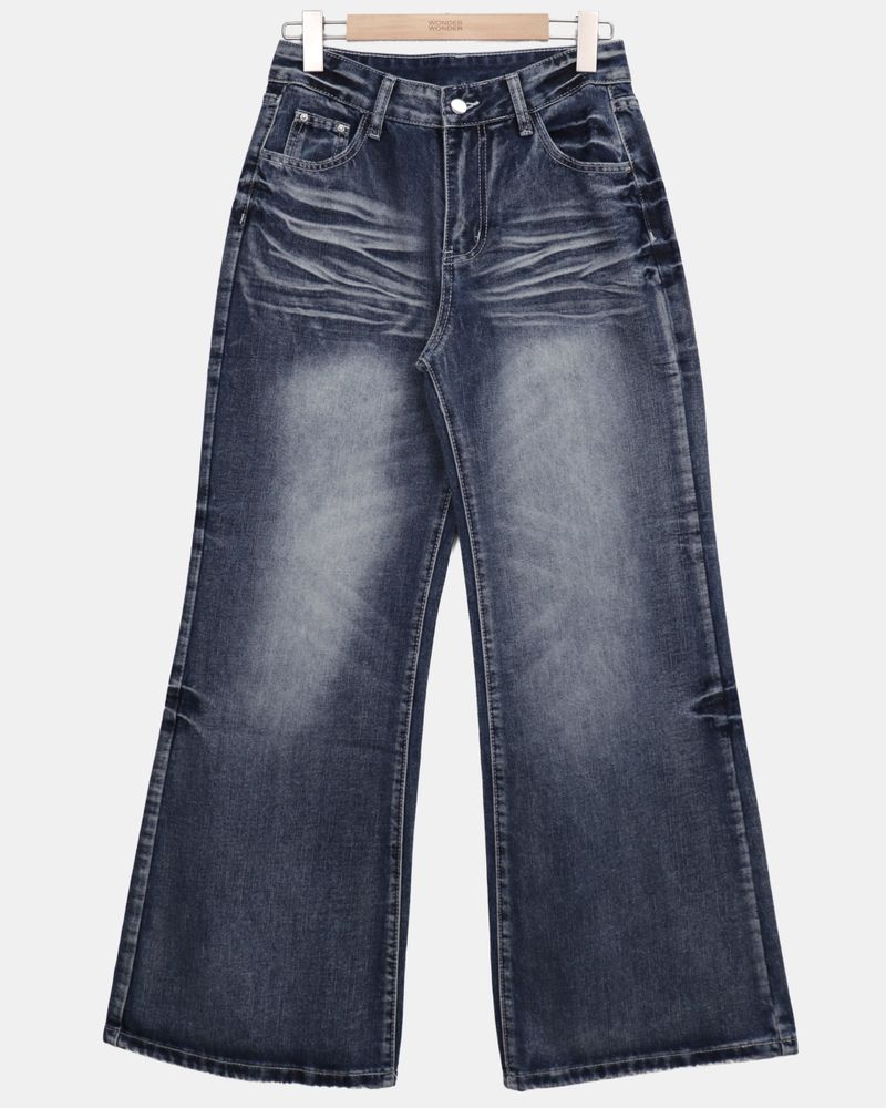 Kawill Washed Wide Denim Pant