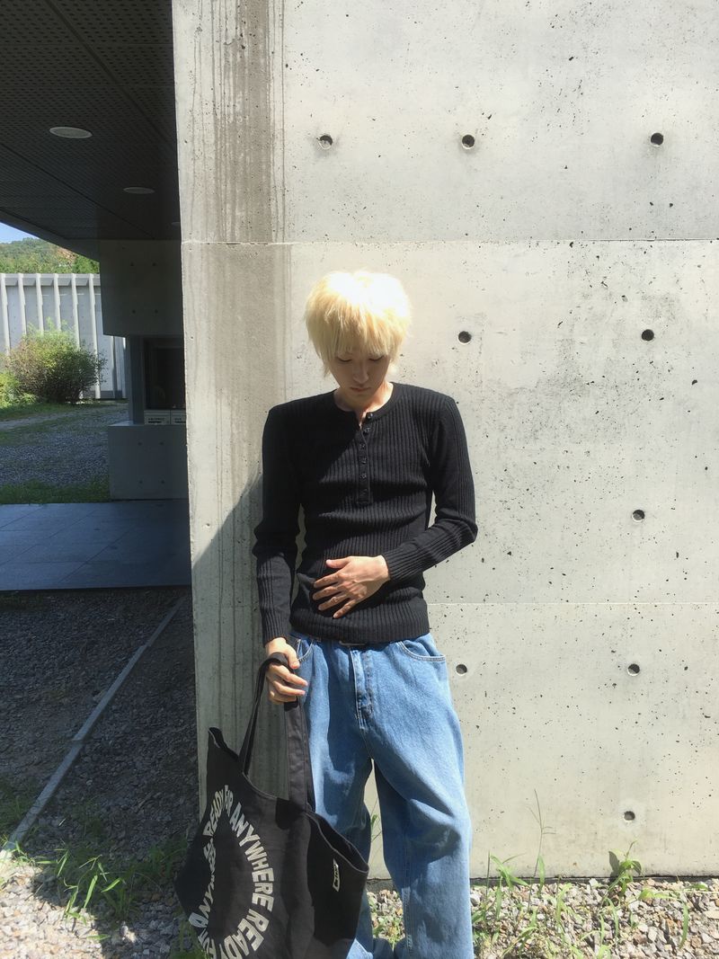 スノー ウォッシュド ワイド デニムパンツ 4C
