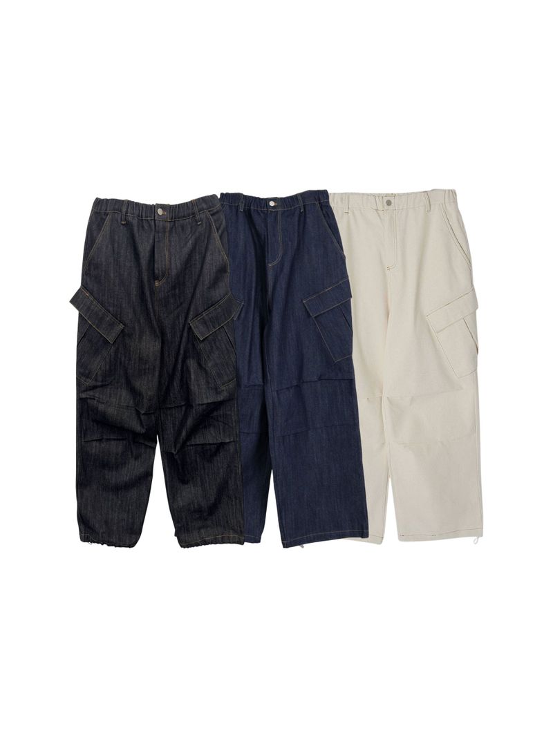 Kant Raw Bias Cargo Pants