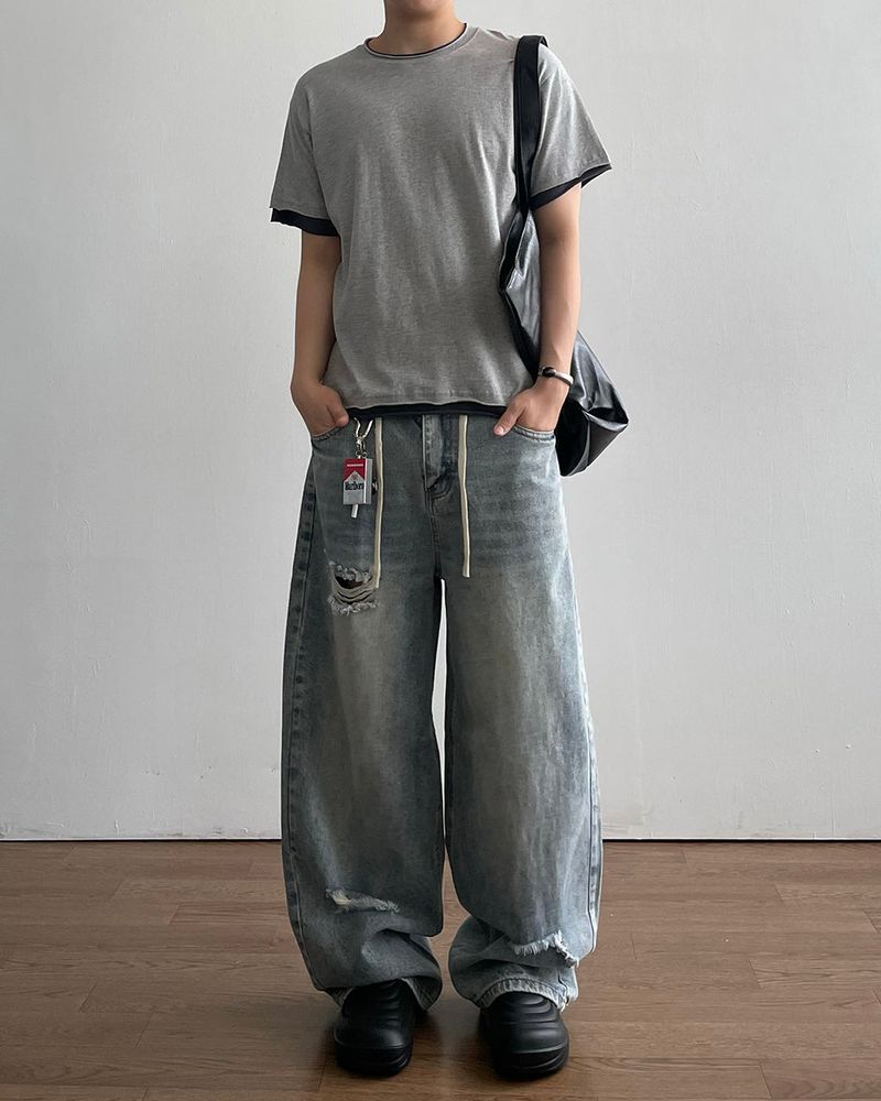Under Layered Short Sleeve T