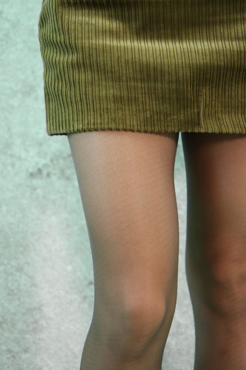 slash sheer tights (gray)
