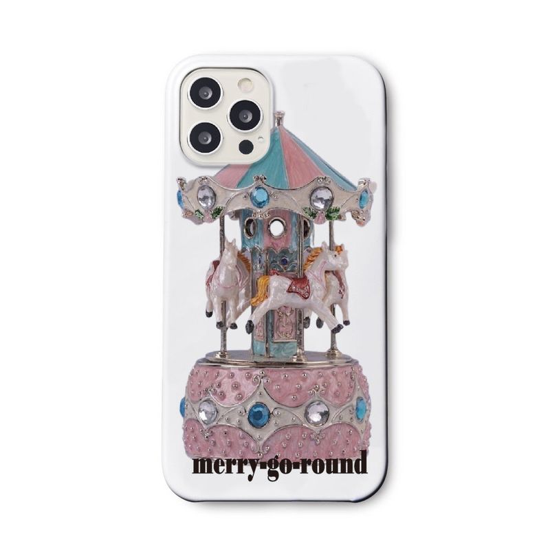 PHONO PHONO(フォノフォノ)の「MERRY-GO-ROUND PHONE CASE (HARD)(Smartphone Accessories)」