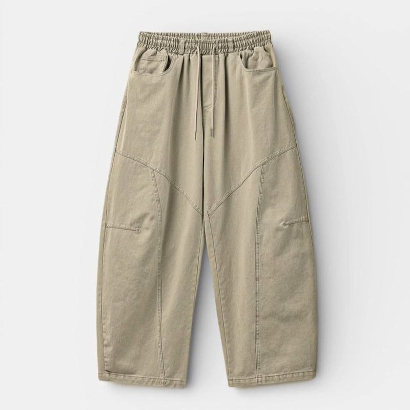 Caccion rivet balloon pants