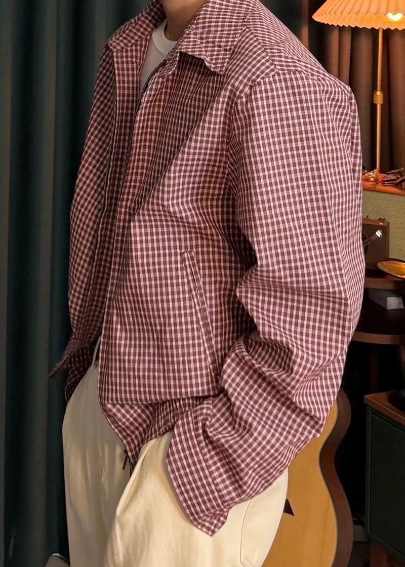 Two-Way Check Bay Jacket 2COLOR