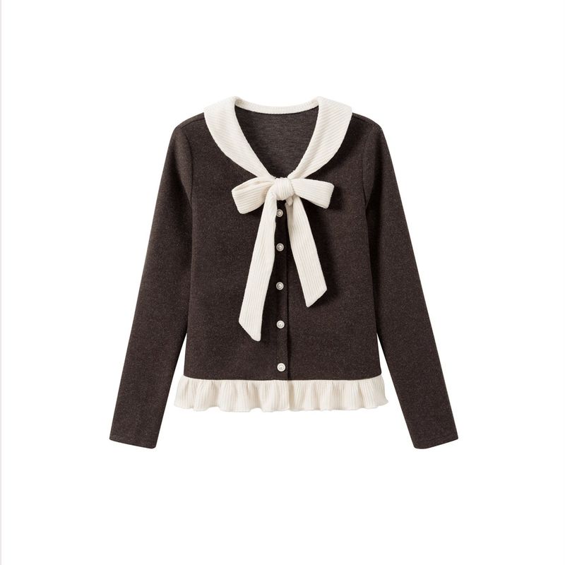 Cozy&Kitsch（コージーアンドキッチ）の「Marie Soft Ribbon Knit Cardigan（Tops）」