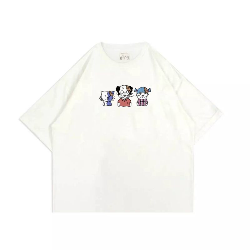 Peanut Stain（ピーナッツ ステイン）の「フェイクナッツ ステイン ワンテッド アイボリー ボクシー オーバーサイズ Tシャツ（トップス）」