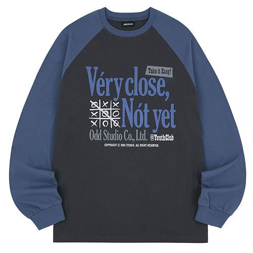 Very Close Raglan Over Fit Long Sleeve
