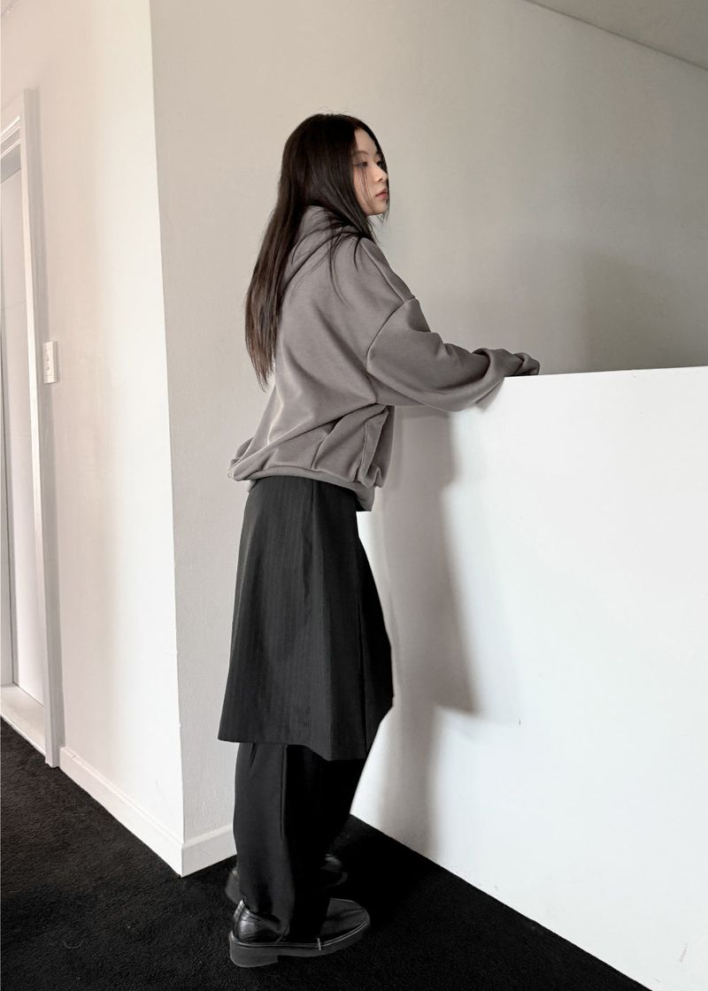  STRIPE URBAN SKIRT PANTS
