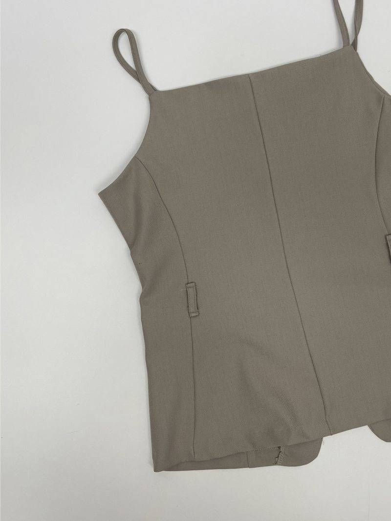 County Strap Bustier