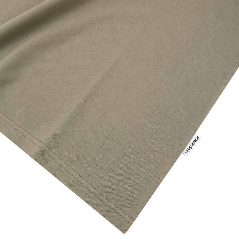 Too Cool overfit dust khaki short sleeve tee