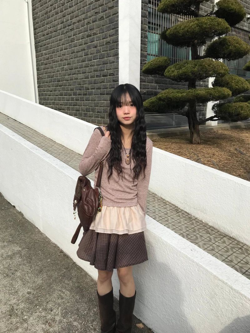 mari layered frill t-shirts