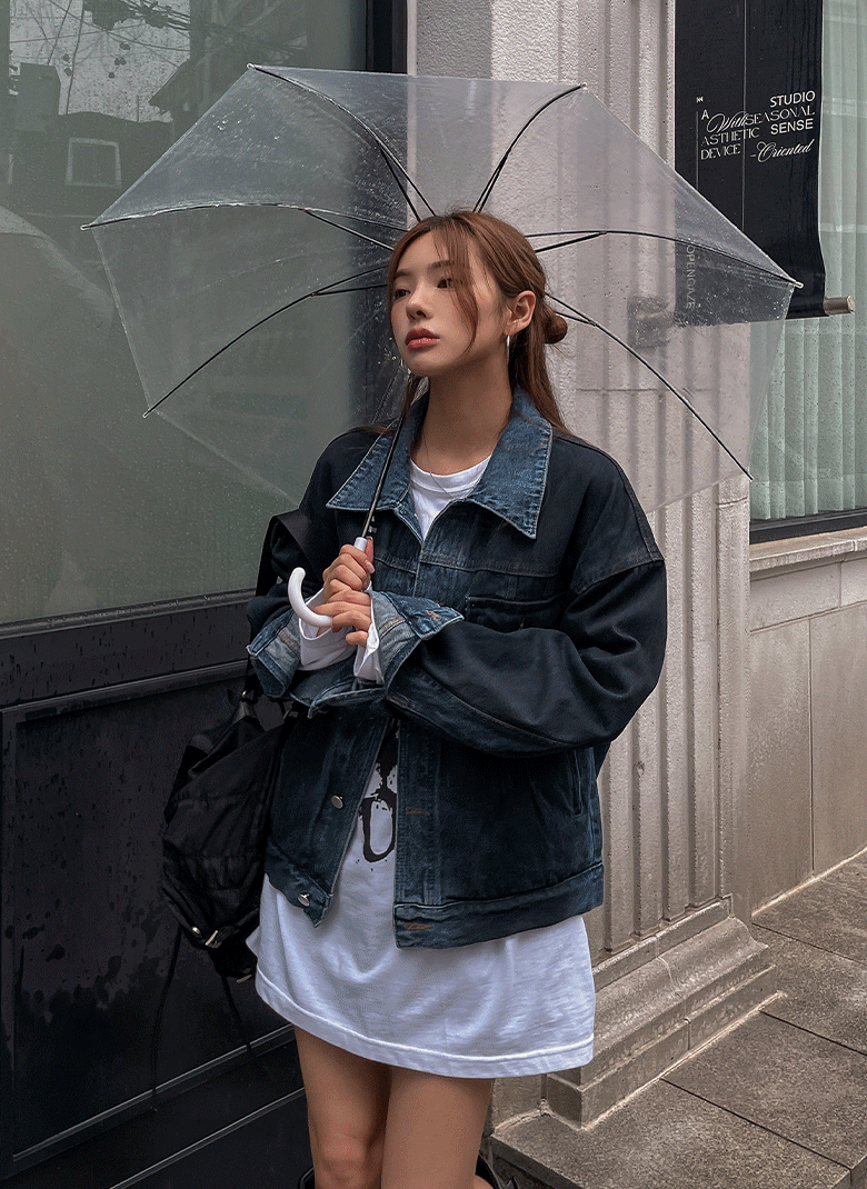 ULAN（ユレン）の「(UNISEX) オインドデニムトラッカージャケット（Jackets/Outerwear）」