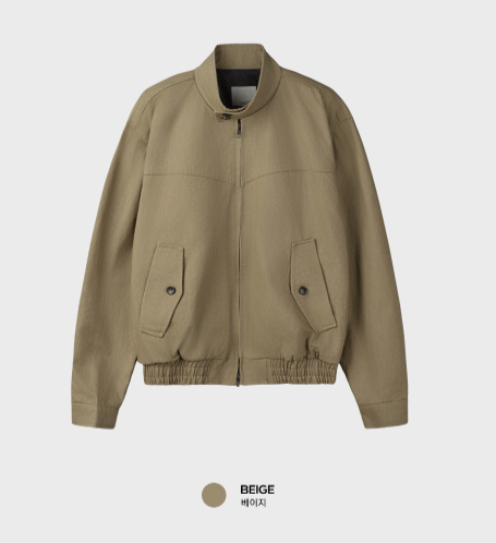 Dusty Pigment Cotton Herrington Jacket