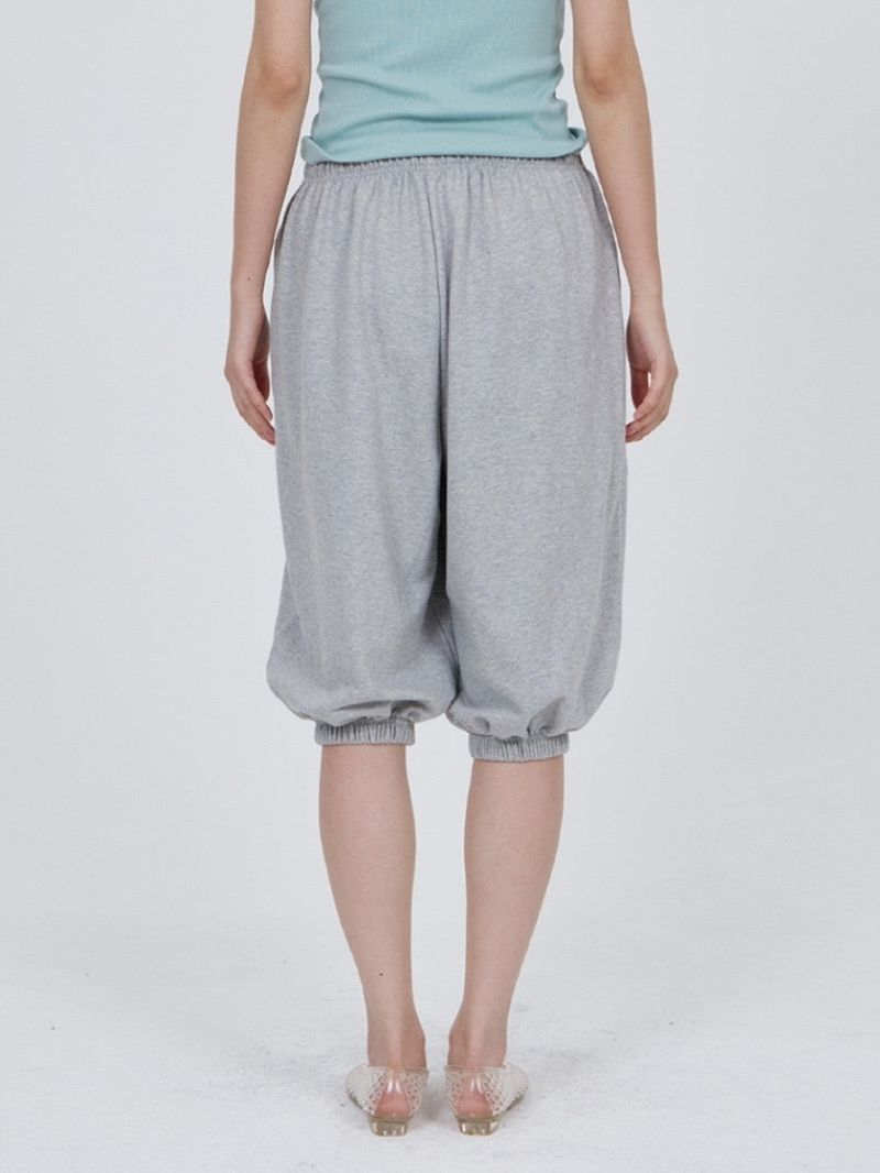 CONY LAZY CAPRI PANTS / MELANGE