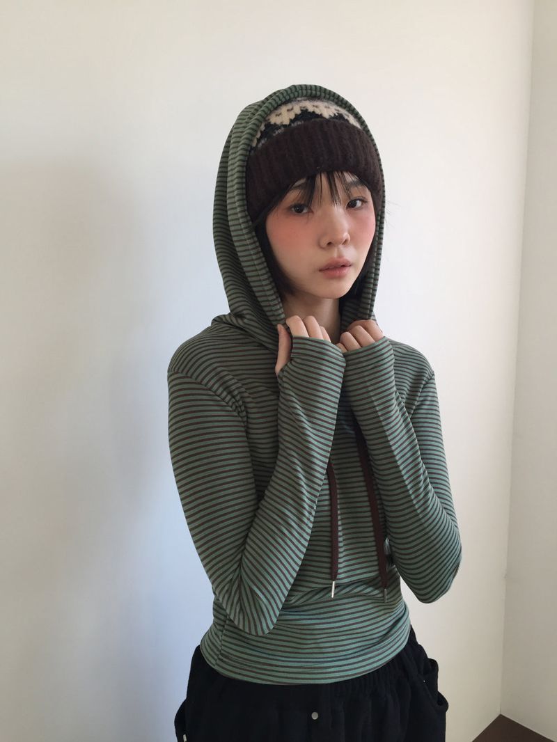 DUGGY（ダギー）の「[MD Pick]Pepsi Stripe Hoodie (3color)（Tops）」