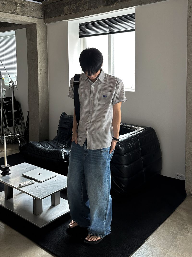 Rael Washed Wide Denim Pants