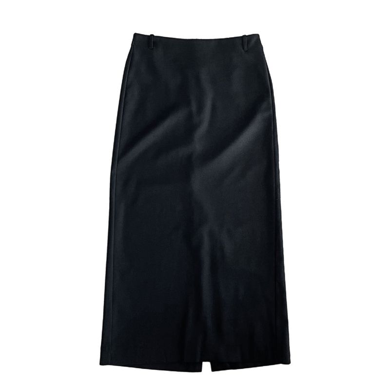 スレートバックスリットロングマキシスカート