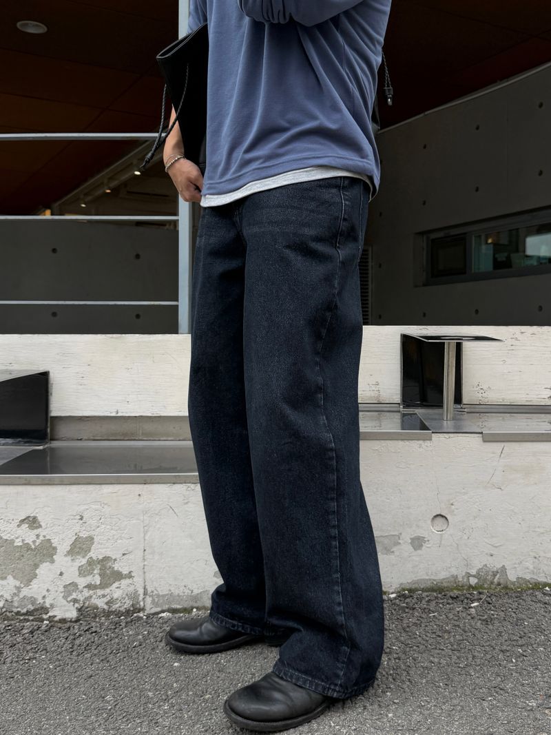 Pitner wide denim pants