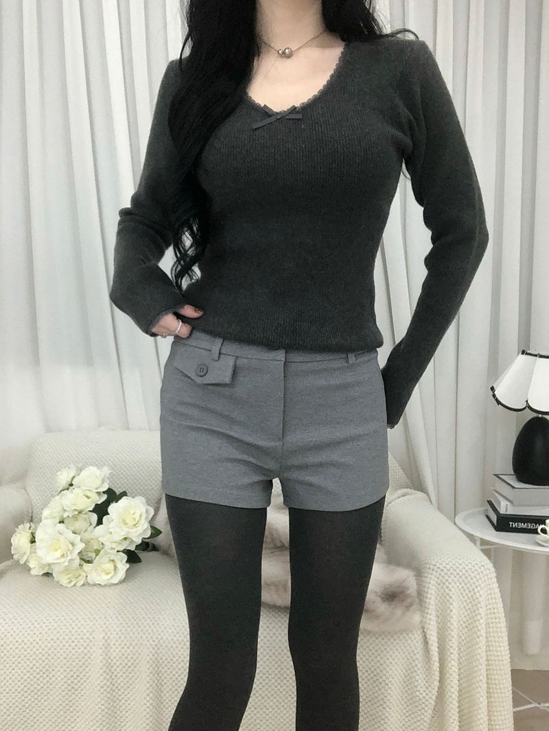 Cozy Ribbon Sweater(3 colors)