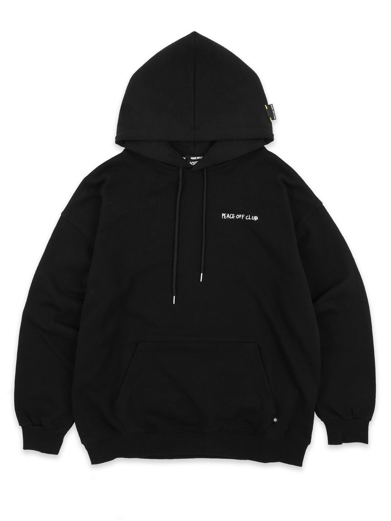 Tagging_Logo Hooded Sweatshirt BLACK