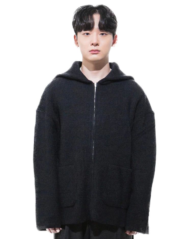 MAGNOLIA（マグノリア）の「ロングネックドライバーズニット-BLACK （送料込）- WooStore（Tops）」