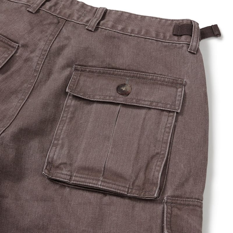 Wanderer cargo bermuda pants / Redish brown