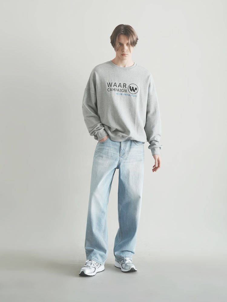 M194 BRUSH WIDE DENIM PANTS_LIGHT BLUE