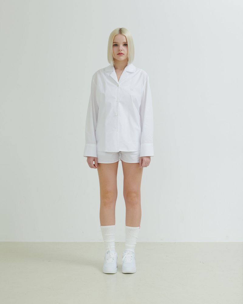 Ontheshell Logo Shirt - Pure White