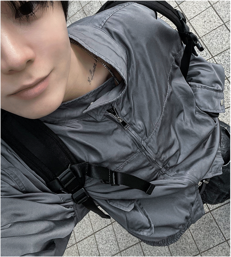 perry biker windbreaker jacket