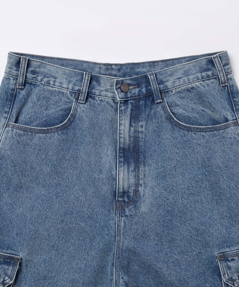 Denim Bermuda Shorts