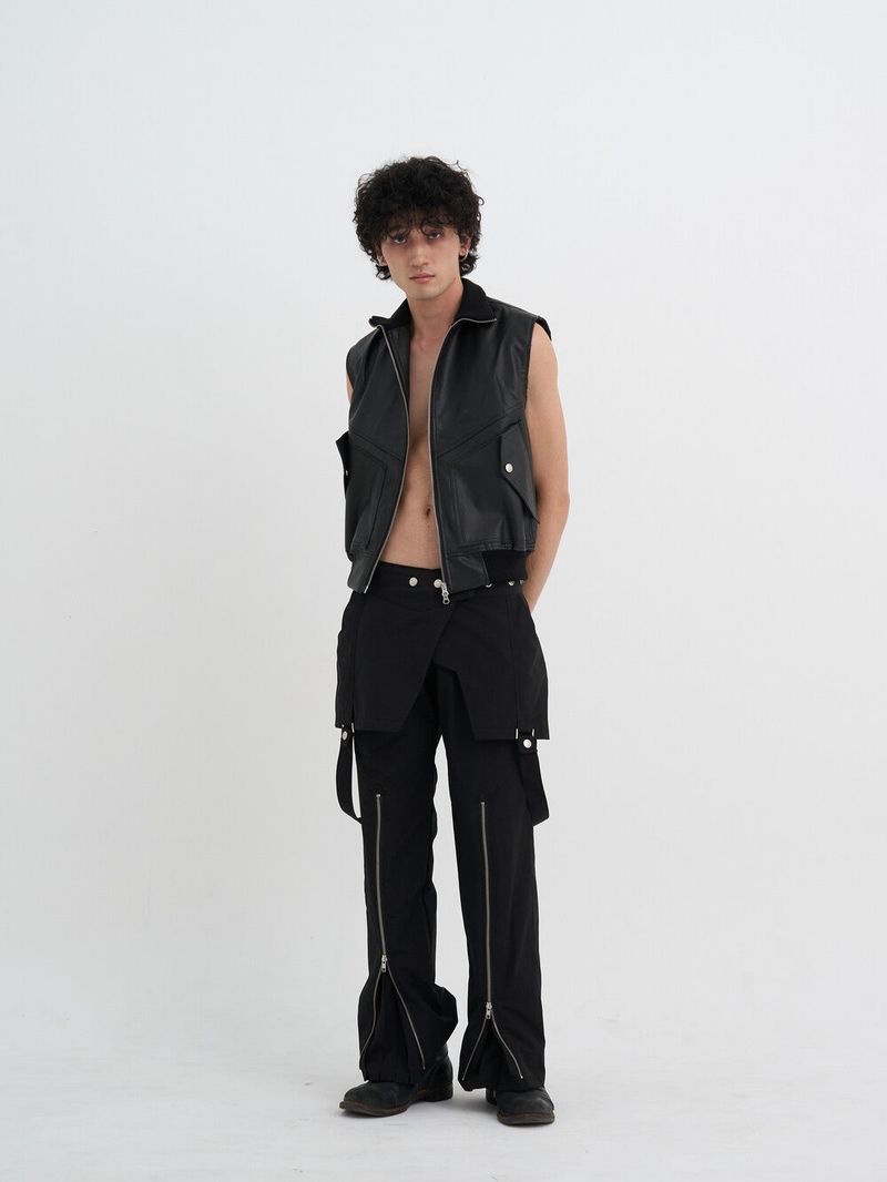 Ghost In The Shell Convertible Skirts (Black)