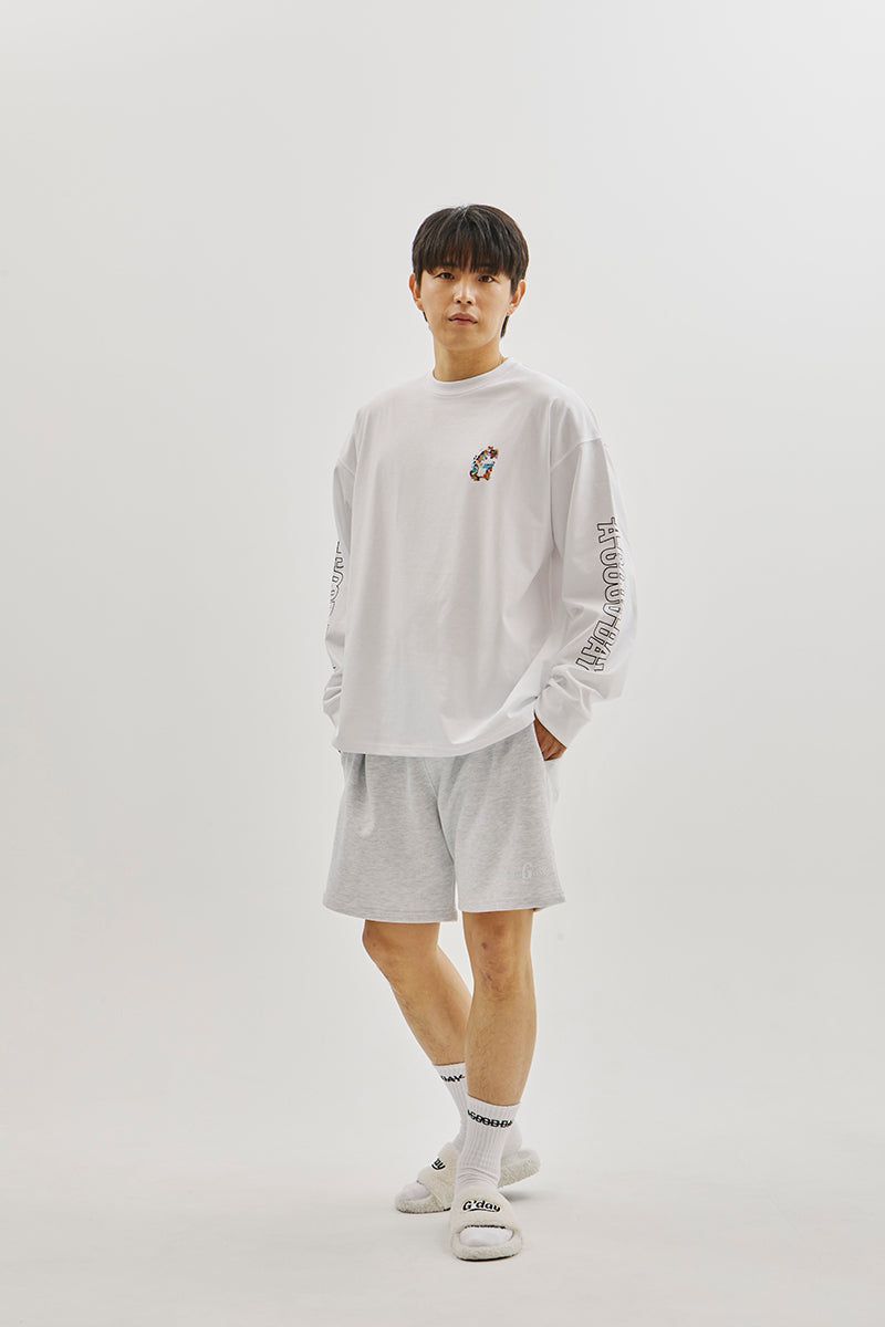 G LONG SLEEVE (white)