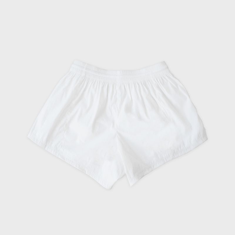 SMILE LOGO SHORT PANTS - WHITE