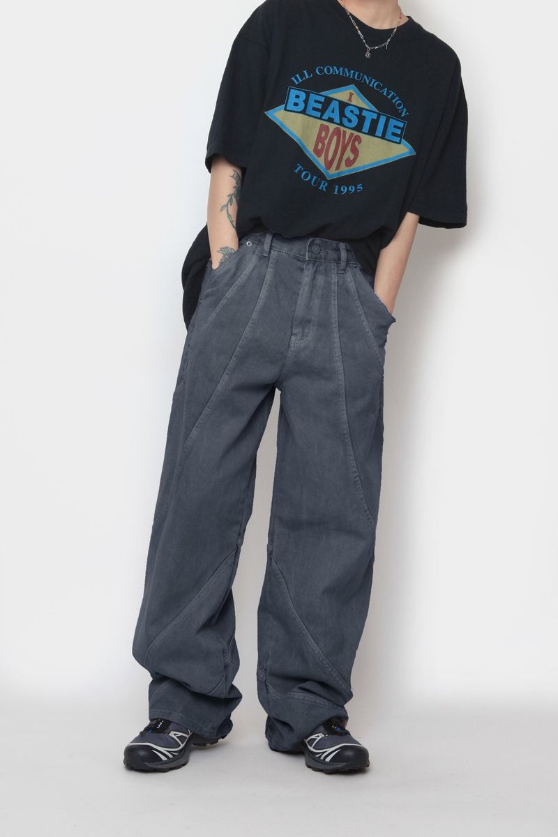 Wave Pigment Denim Pants
