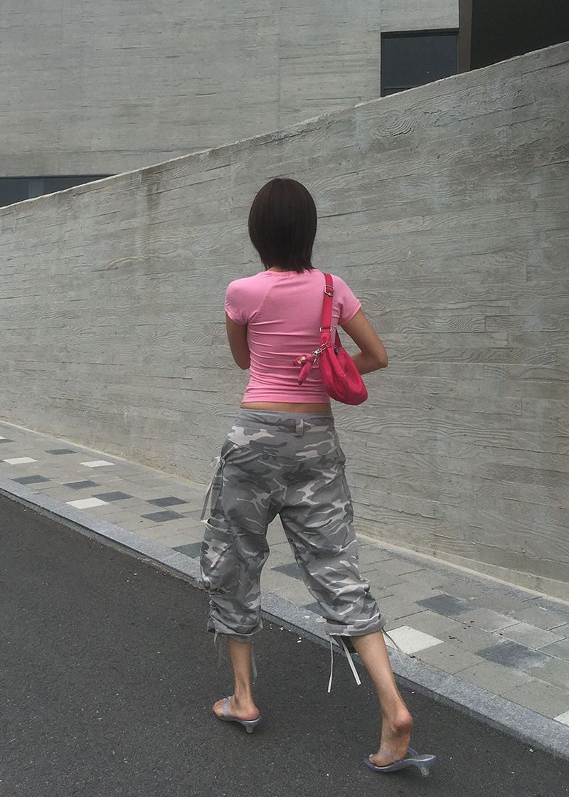 CAMO CAPRI PANTS (2color)
