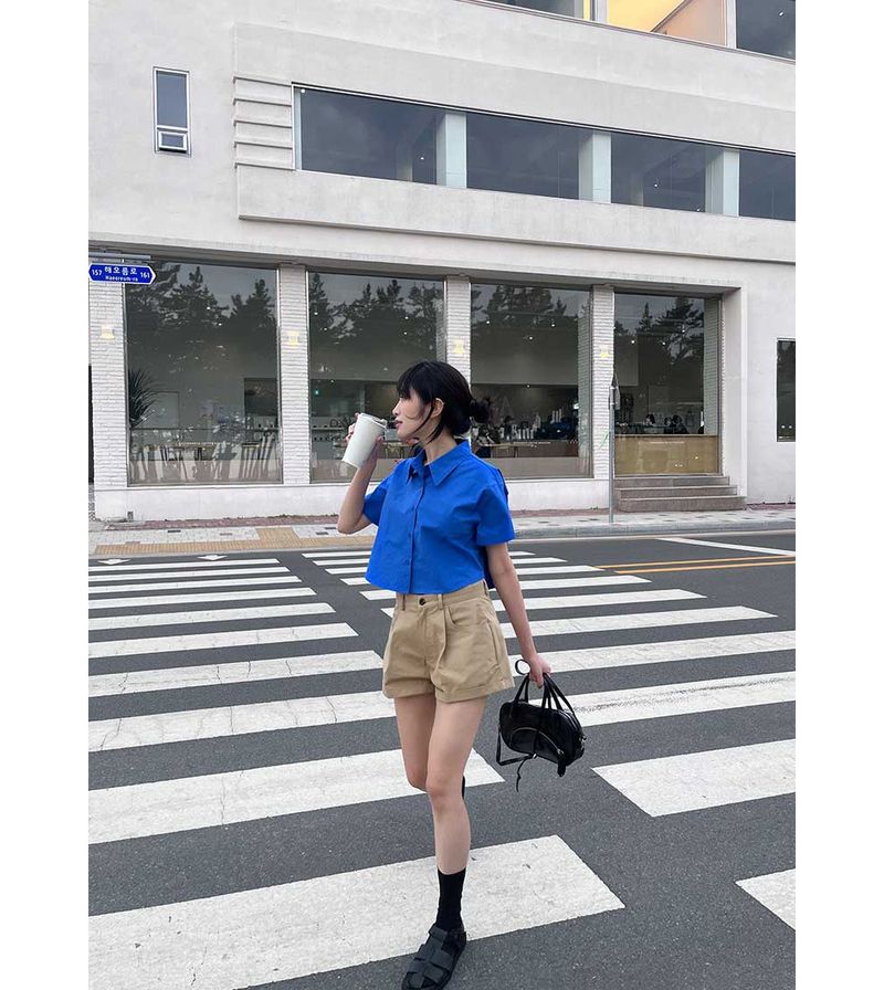 LOW COTTON SHORT PANTS