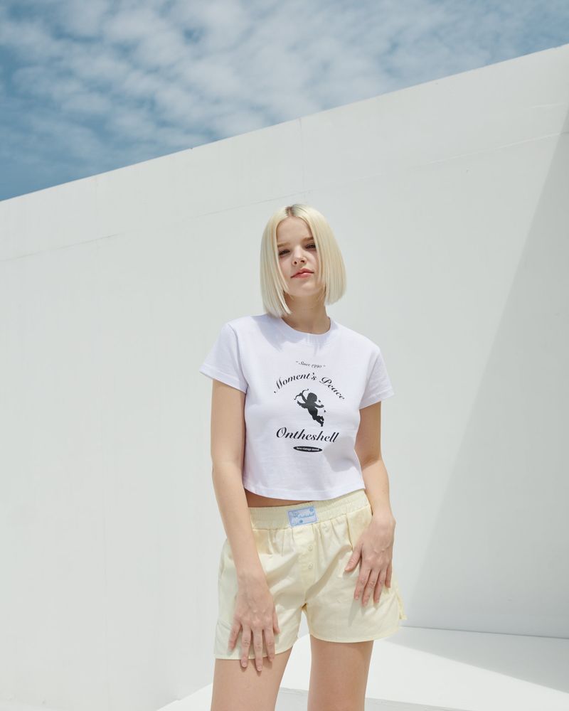 Ontheshell Cotton Pants - Lemon