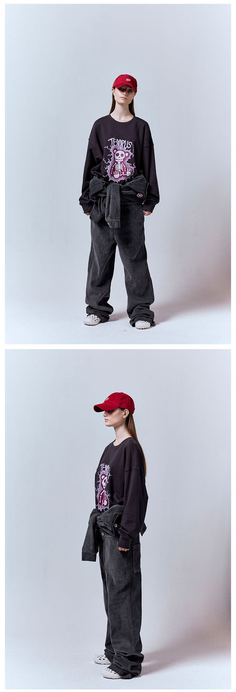 THUNDERBOLT SWEATSHIRTS [CHARCOAL]