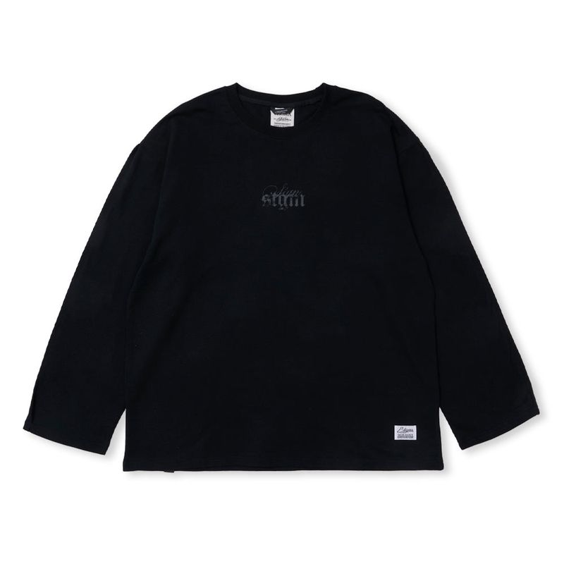 ML LONG SLEEVES BLACK / WHITE