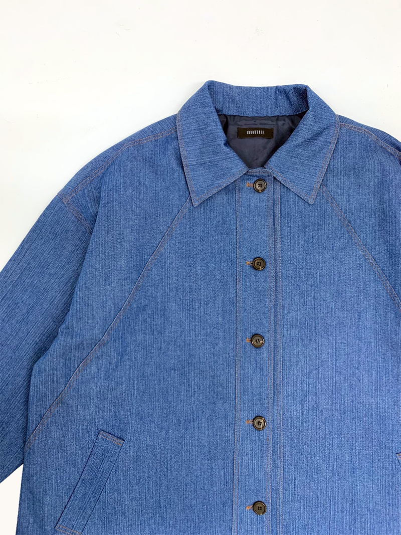 KOOKEESEE Slub Denim Jacket