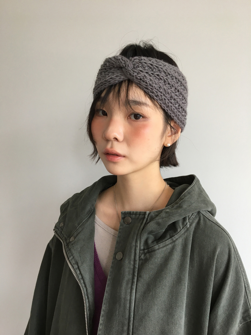 Morrow washed hooded field jacket (2color)